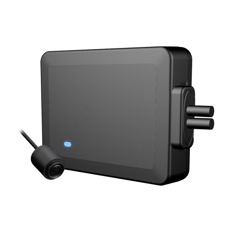 Discreet Single-Lens Motorcycle Dash Cam with Image Stabilization