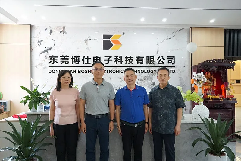 Photo with client