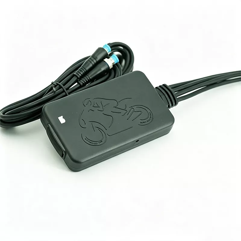 Dual-Lens Motorcycle Dash Cam with Loop Recording