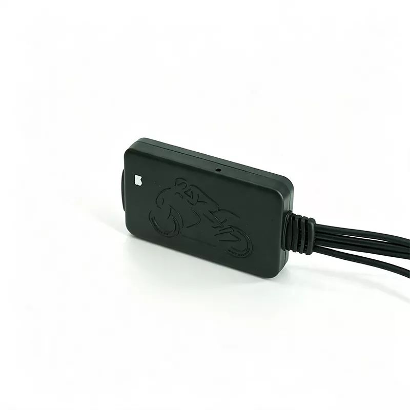 Dual-Lens Motorcycle Dash Cam with Loop Recording