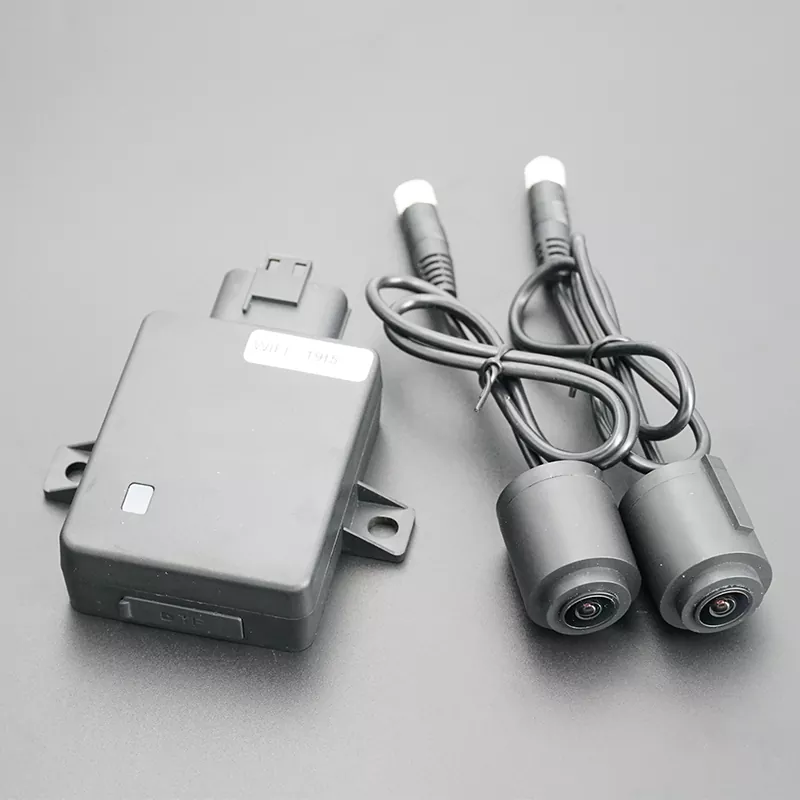 Smart Algorithm Active Safety Dual-Lens Motorcycle Dash Cam
