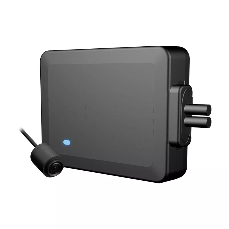Collision-Triggered Recording Single-Lens Motorcycle Dash Cam