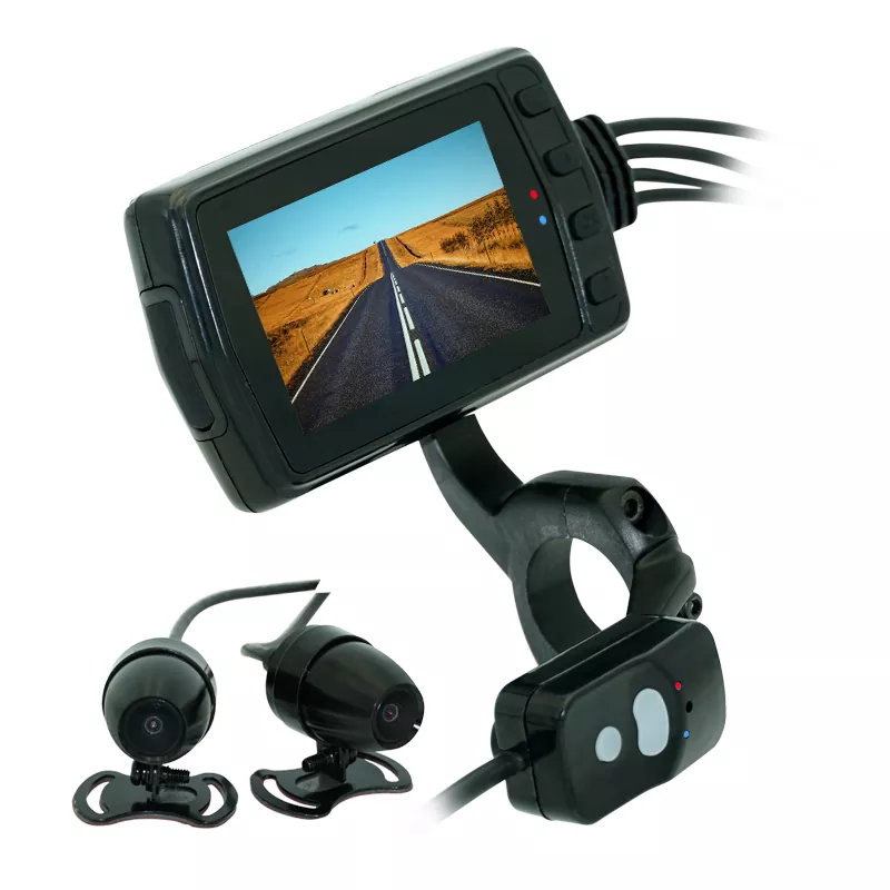 WiFi Access to Dual-Lens Motorcycle Dash Cam Footage on Your Phone